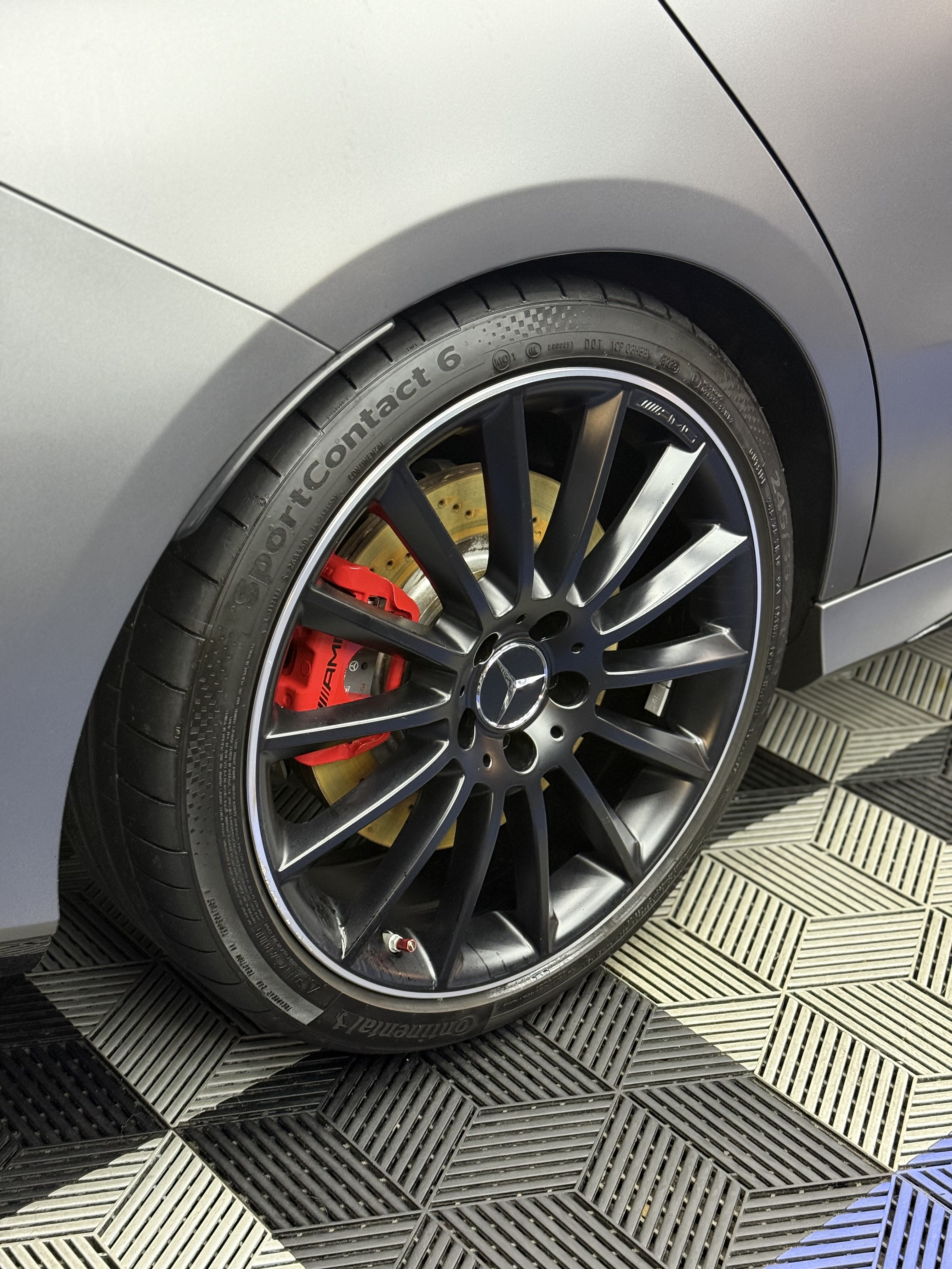 Jantes brillantes protégées