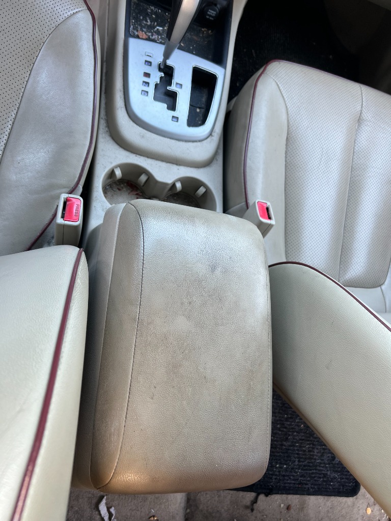 Console Centrale Cuir Avant