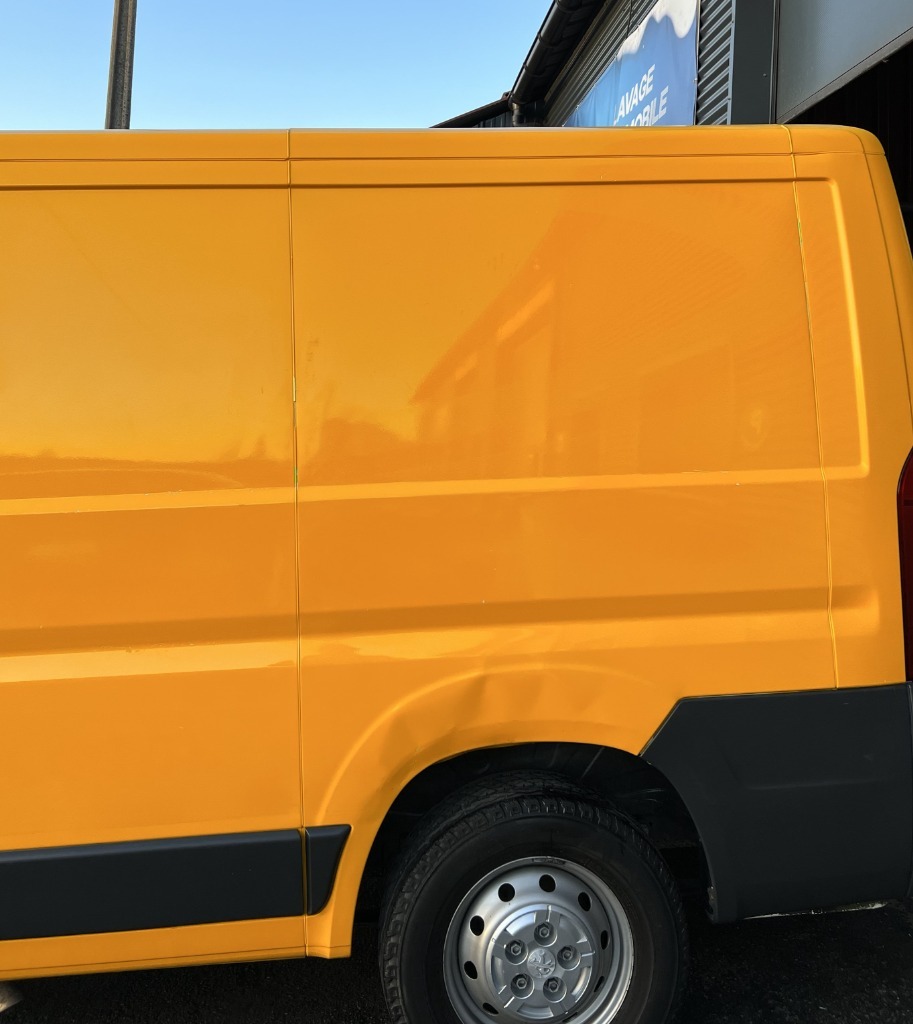 Après Déflocage Van Orange