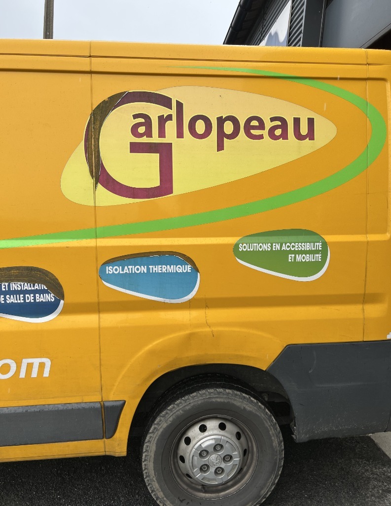 Avant Déflocage Van Orange