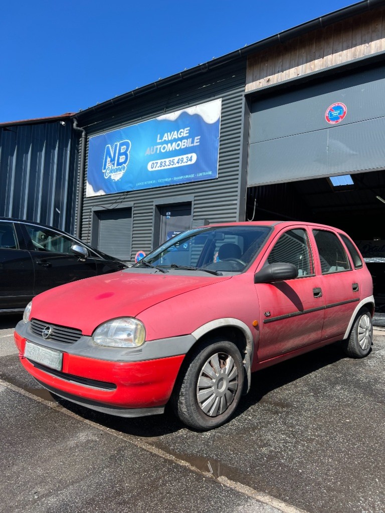 Avant lustrage carrosserie